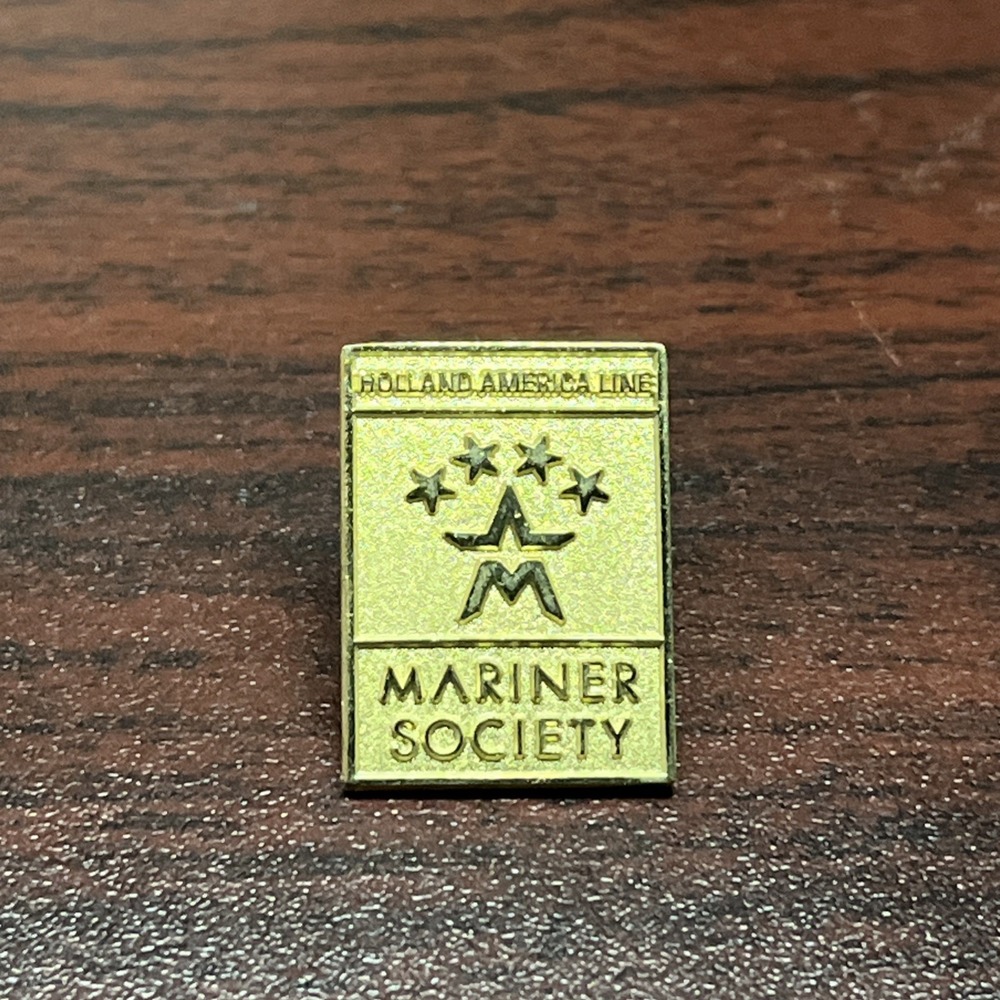 Holland America Line Mariner Society Lapel Hat Pin‎